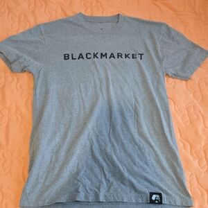 Blackmarket Labs Grey T-shirt Unisex Small
